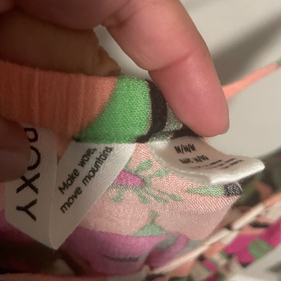 Roxy spring adventure beach mini dress floral size Medium - Picture 5 of 6